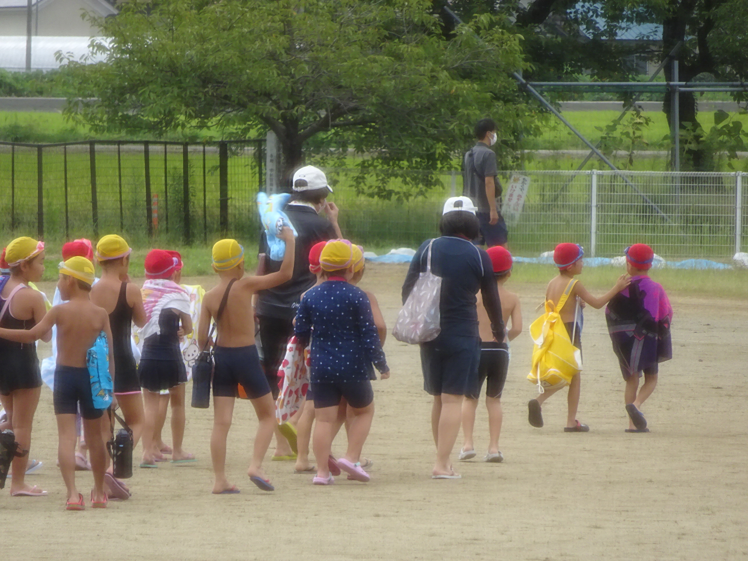 水泳記録会 会津若松プラス