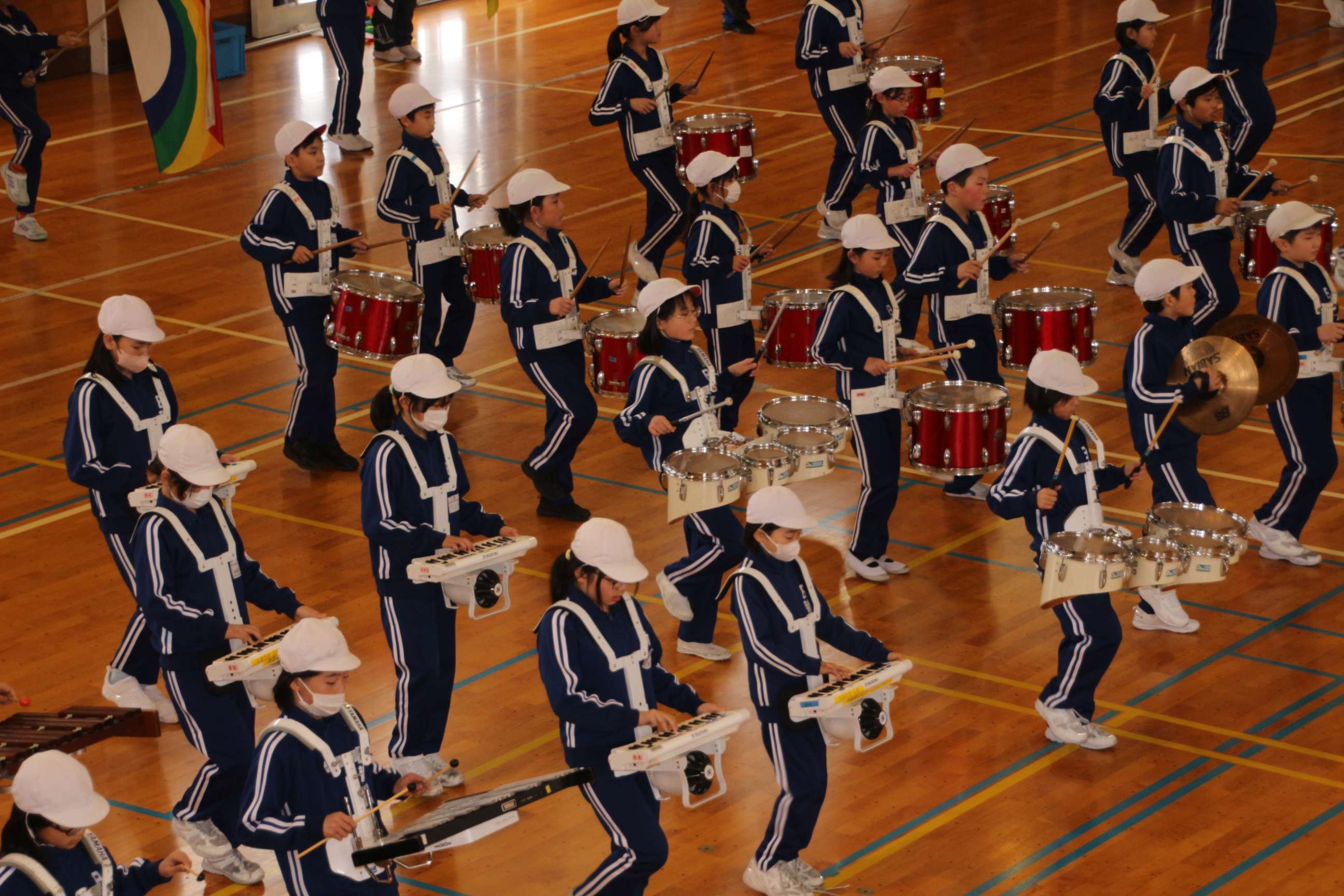 鼓笛隊の伝統を見事に引き継ぎました | 会津若松プラス
