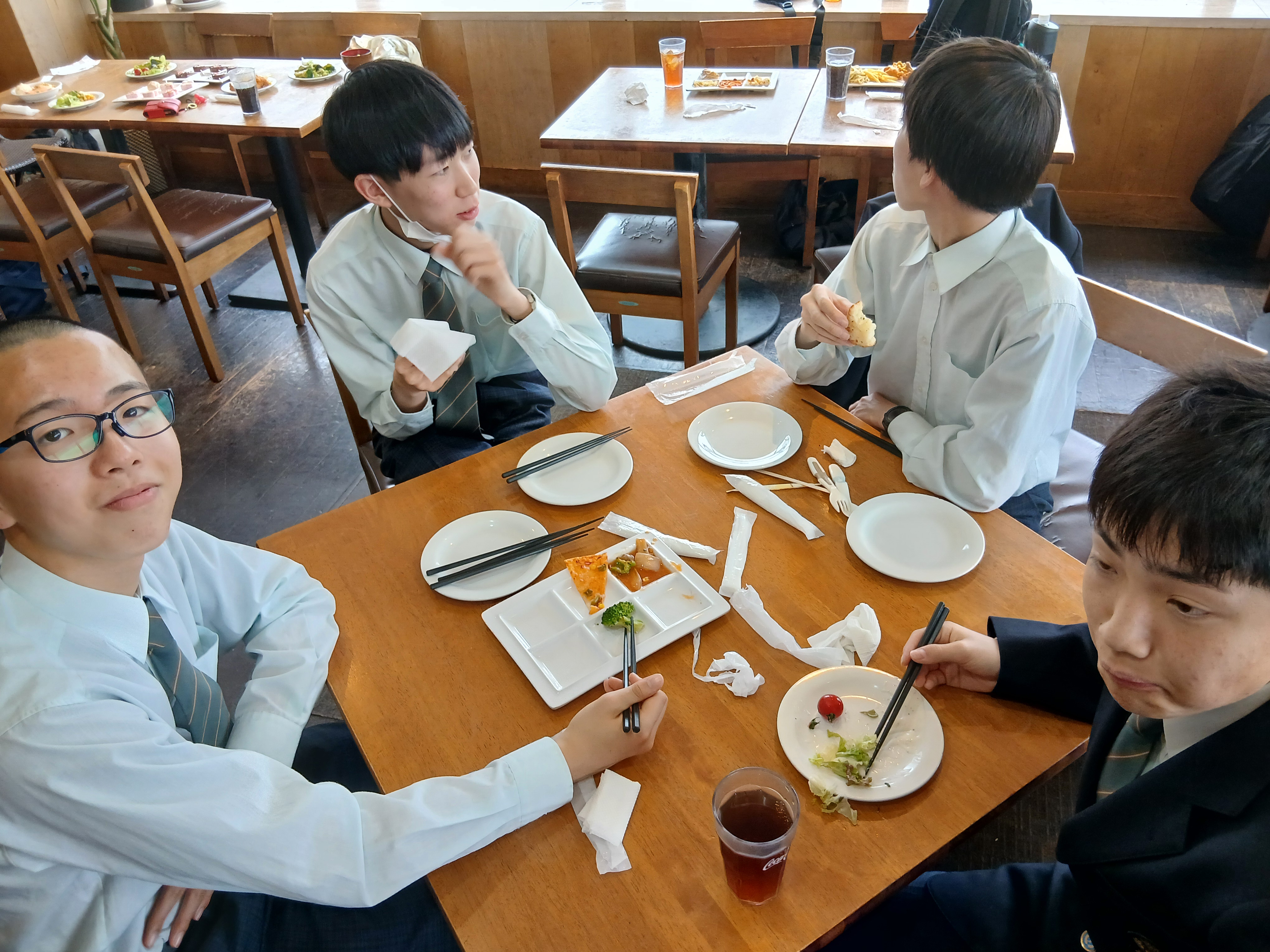 NICE一中！～修学旅行（1日目夕食）～ | 会津若松プラス